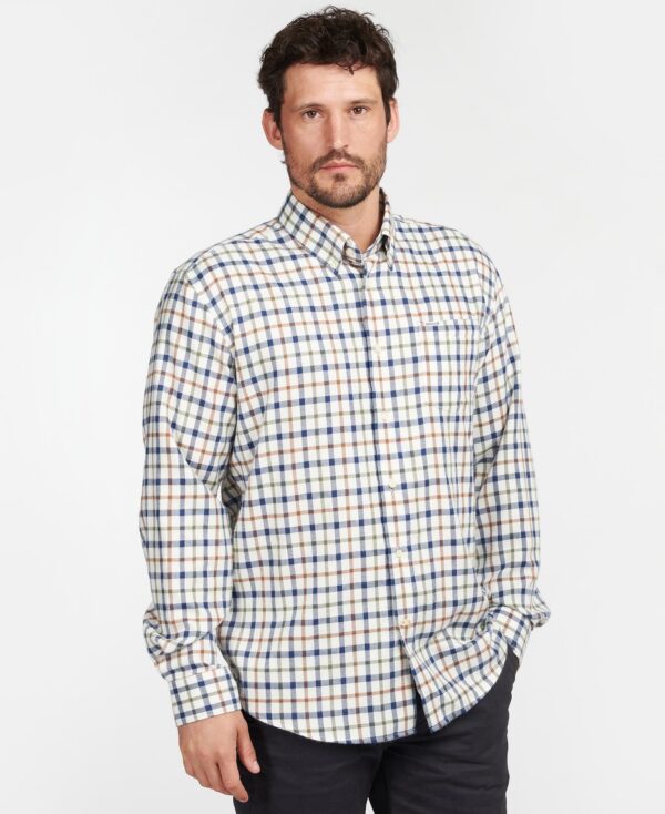 Barbour Henderson  Thermo Shirt - Whisper White