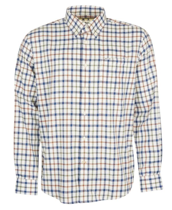 Barbour Henderson  Thermo Shirt - Whisper White - Image 3