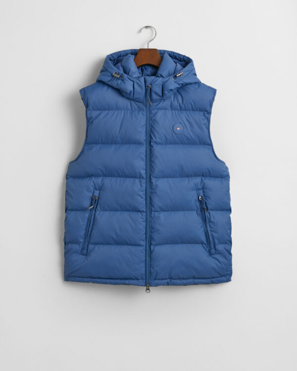 Gant Active Cloud Vest- Vintage Blue - Image 7