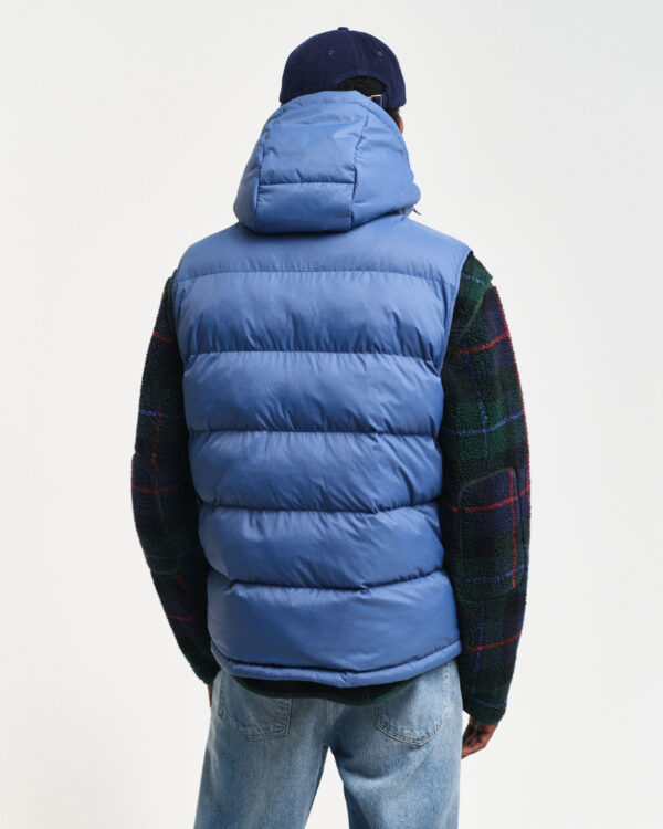 Gant Active Cloud Vest- Vintage Blue - Image 2